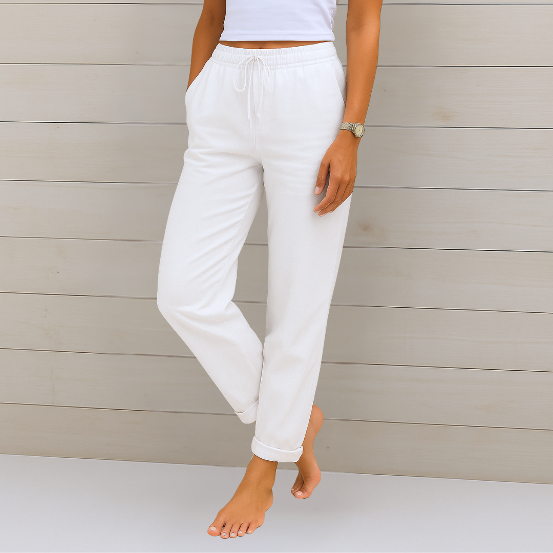 Maylora™ | Pantaloni in Lino con Coulisse
