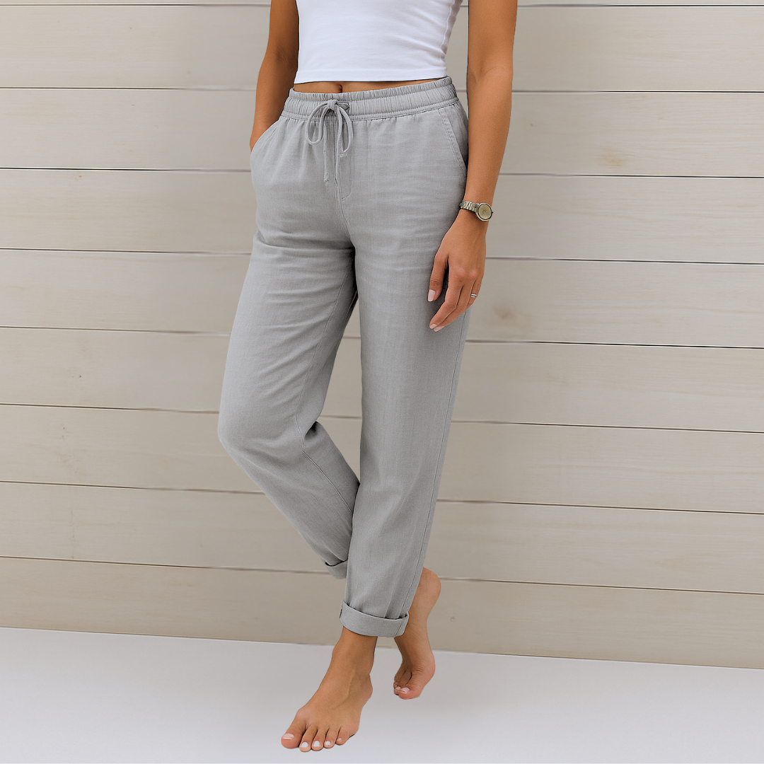 Maylora™ | Pantaloni in Lino con Coulisse