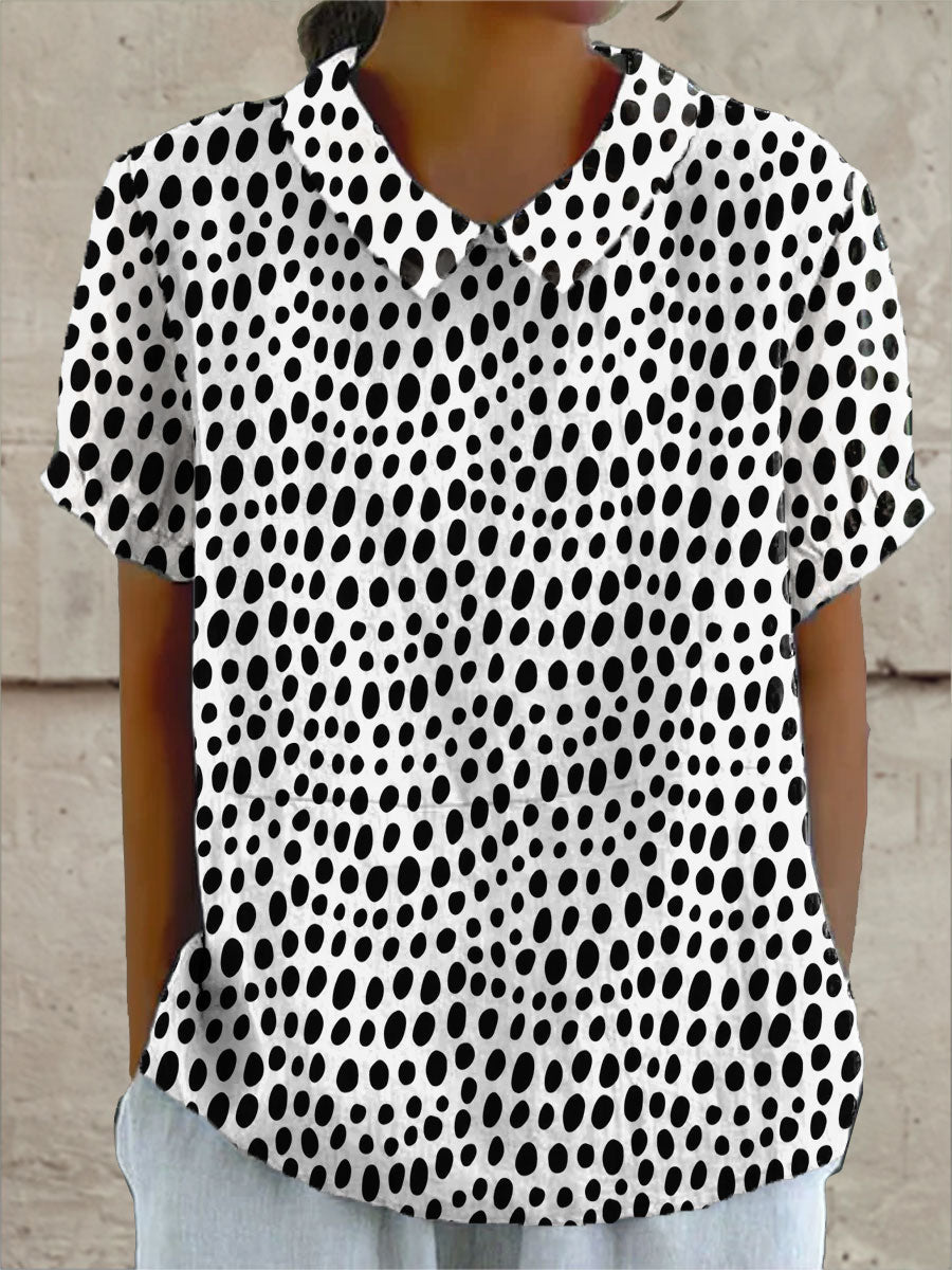 Lily™ | Camicia con Stampa a Pois