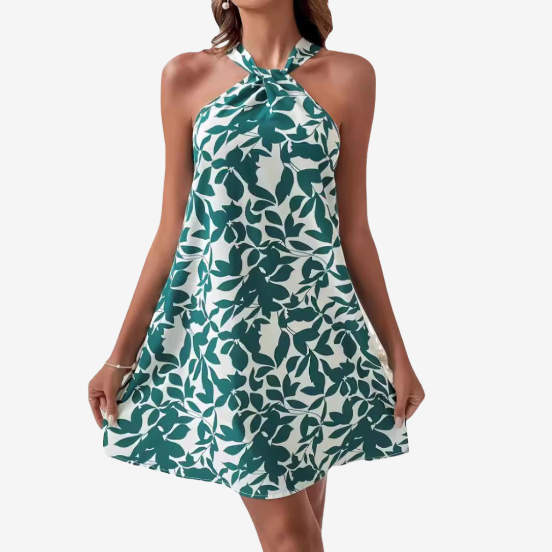 Lucetta™ Mini & Chic Abito a Foglia