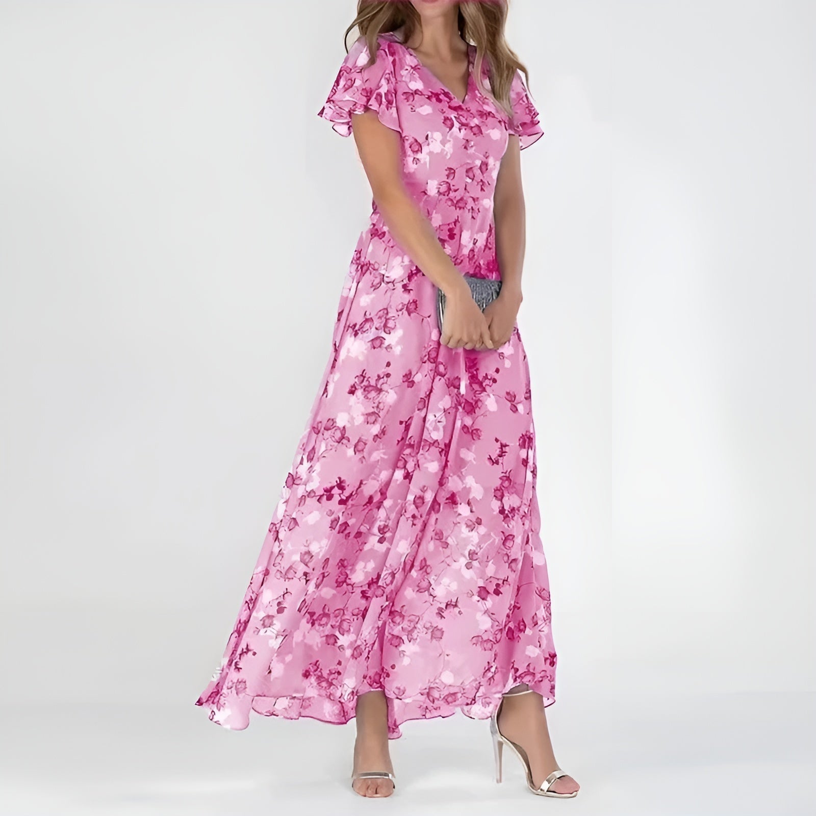 Aurora™ | Abito Maxi Floreale