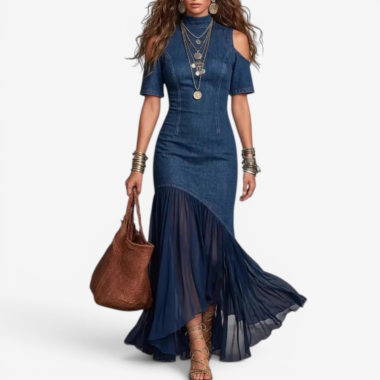 Kimberley™ Abito lungo in denim