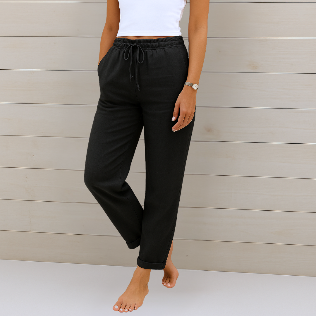 Maylora™ | Pantaloni in Lino con Coulisse