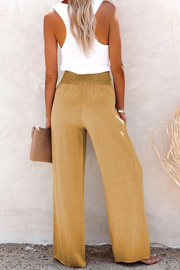 Briara™ | Pantaloni a Vita Alta Rilassati