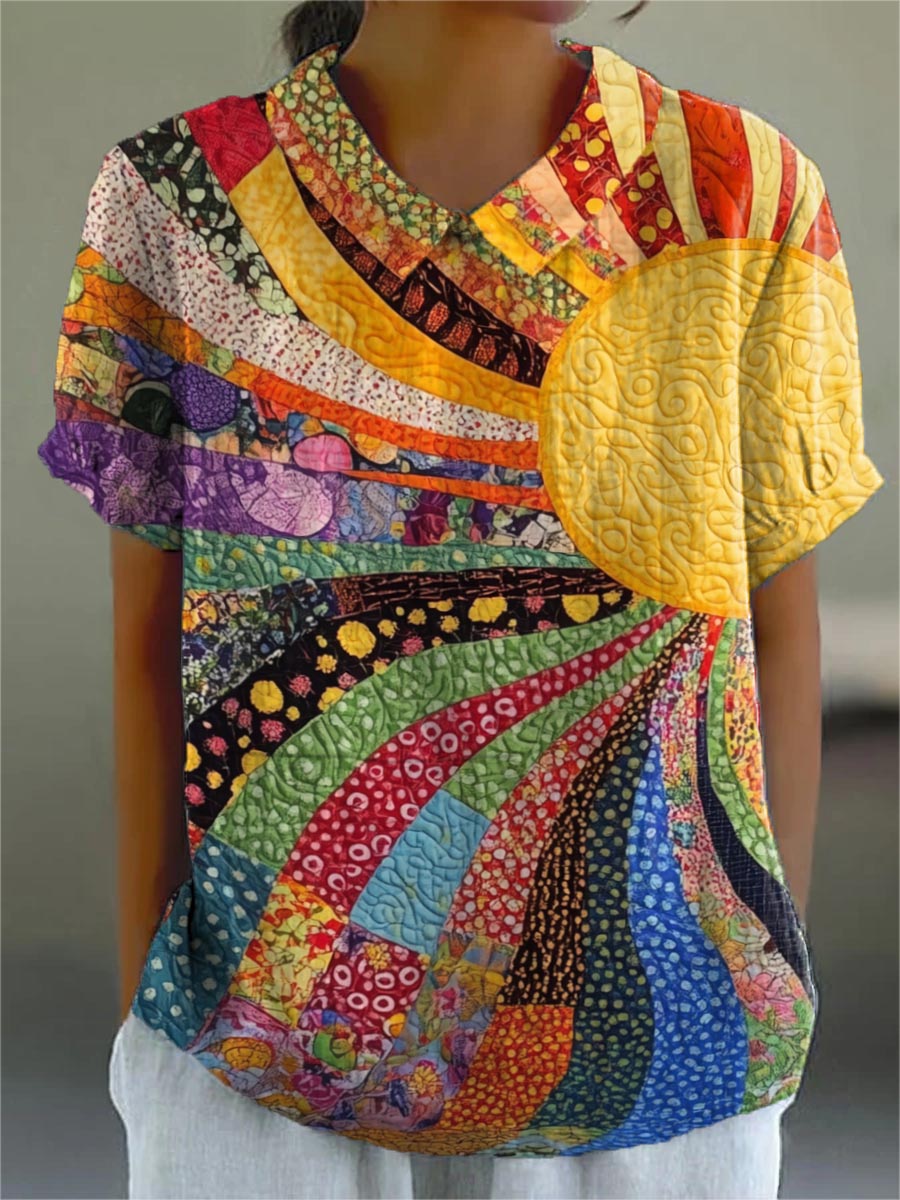 Maine™ | Camicia Patchwork Sunburst