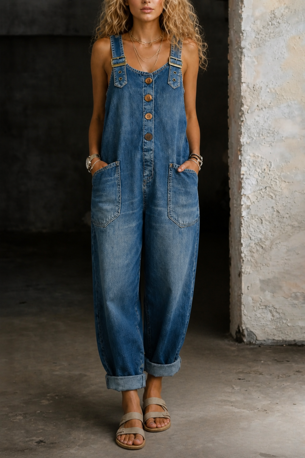 Mossella™ | Salopette in Denim