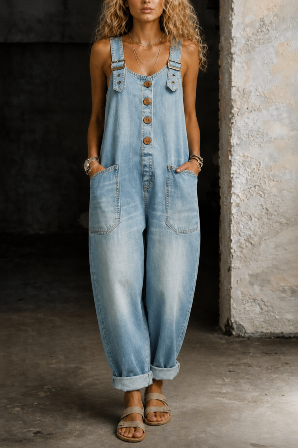 Mossella™ | Salopette in Denim