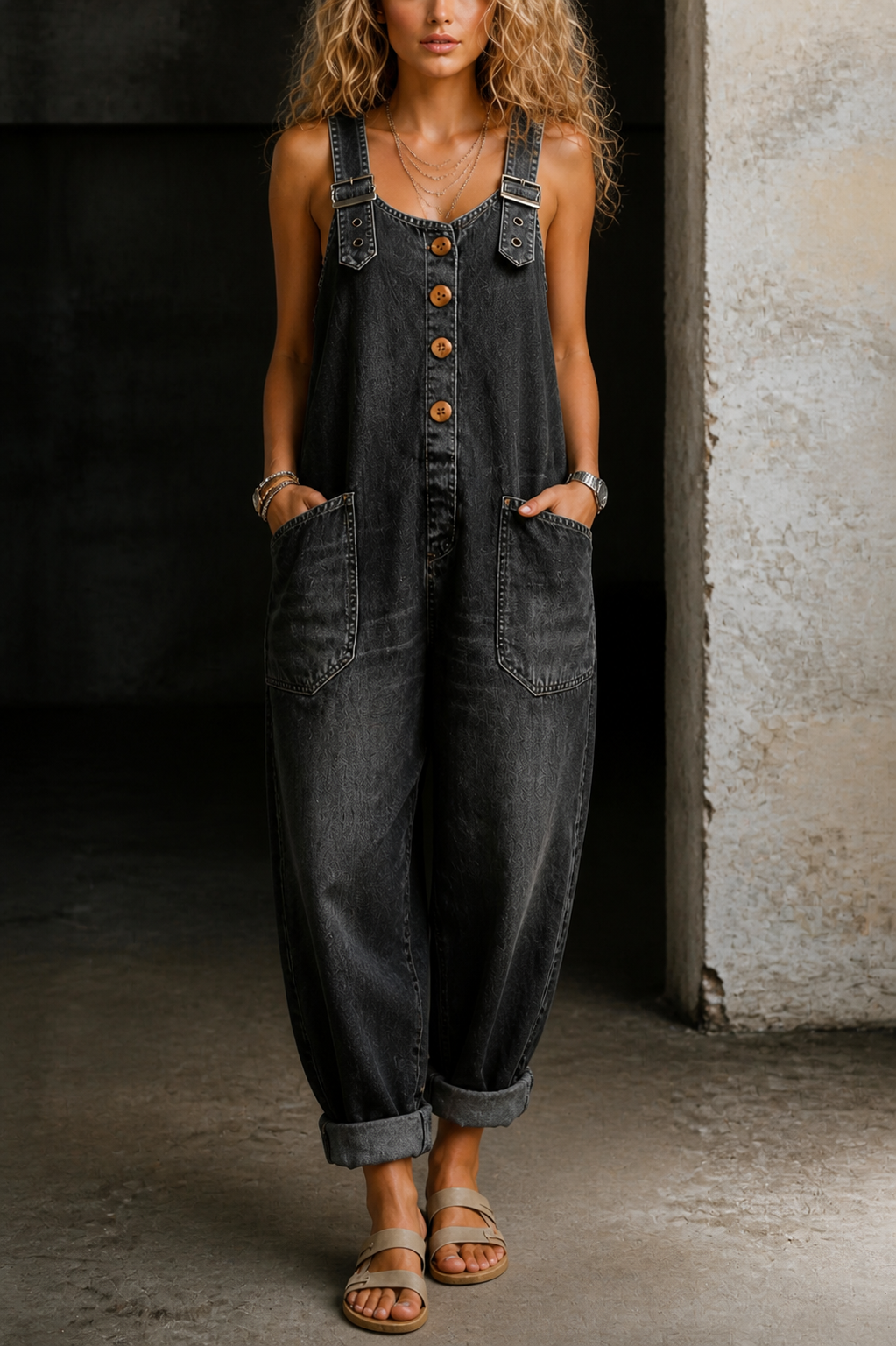 Mossella™ | Salopette in Denim
