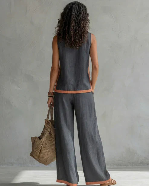 Leila™ | Set Due Pezzi Fluido