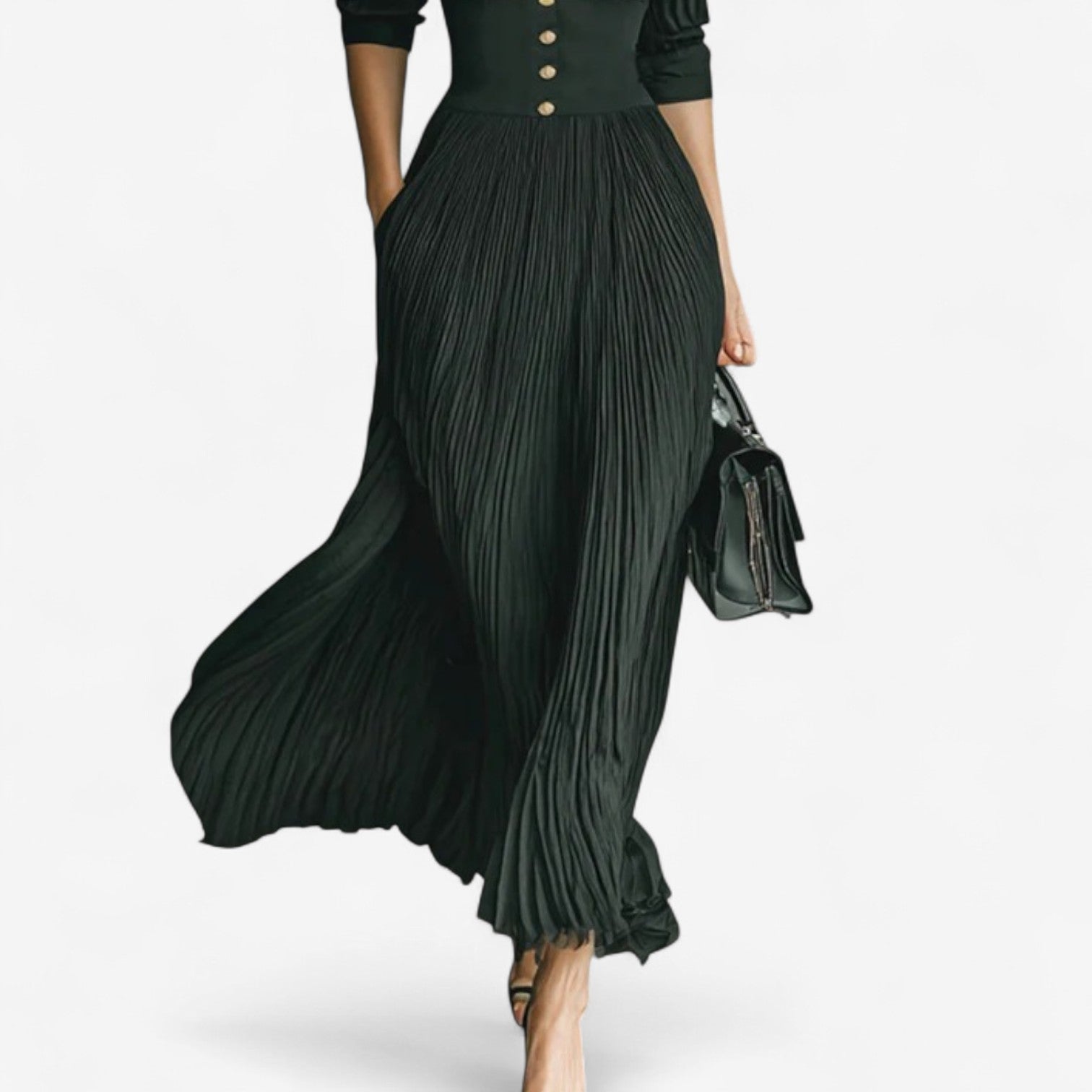 Carine™ Maxi plissettato