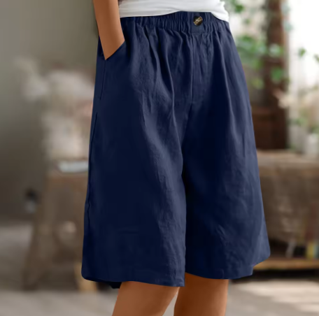 Zyla™ | Shorts Estivi in Lino con Coulisse