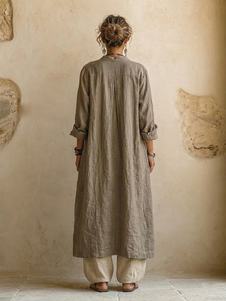 Florenza™ | Set Tre Pezzi in Cotone e Lino