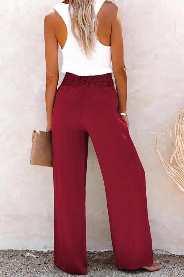 Briara™ | Pantaloni a Vita Alta Rilassati
