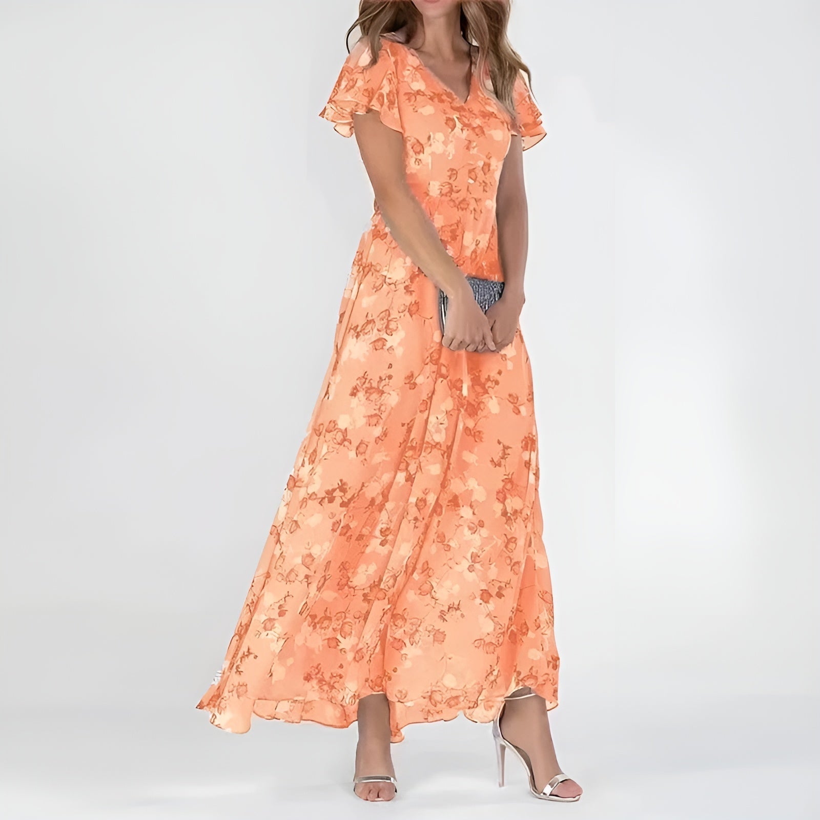 Aurora™ | Abito Maxi Floreale